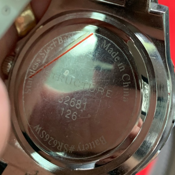 Structure Stainless Steel Black Watch - Picture 10 of 11